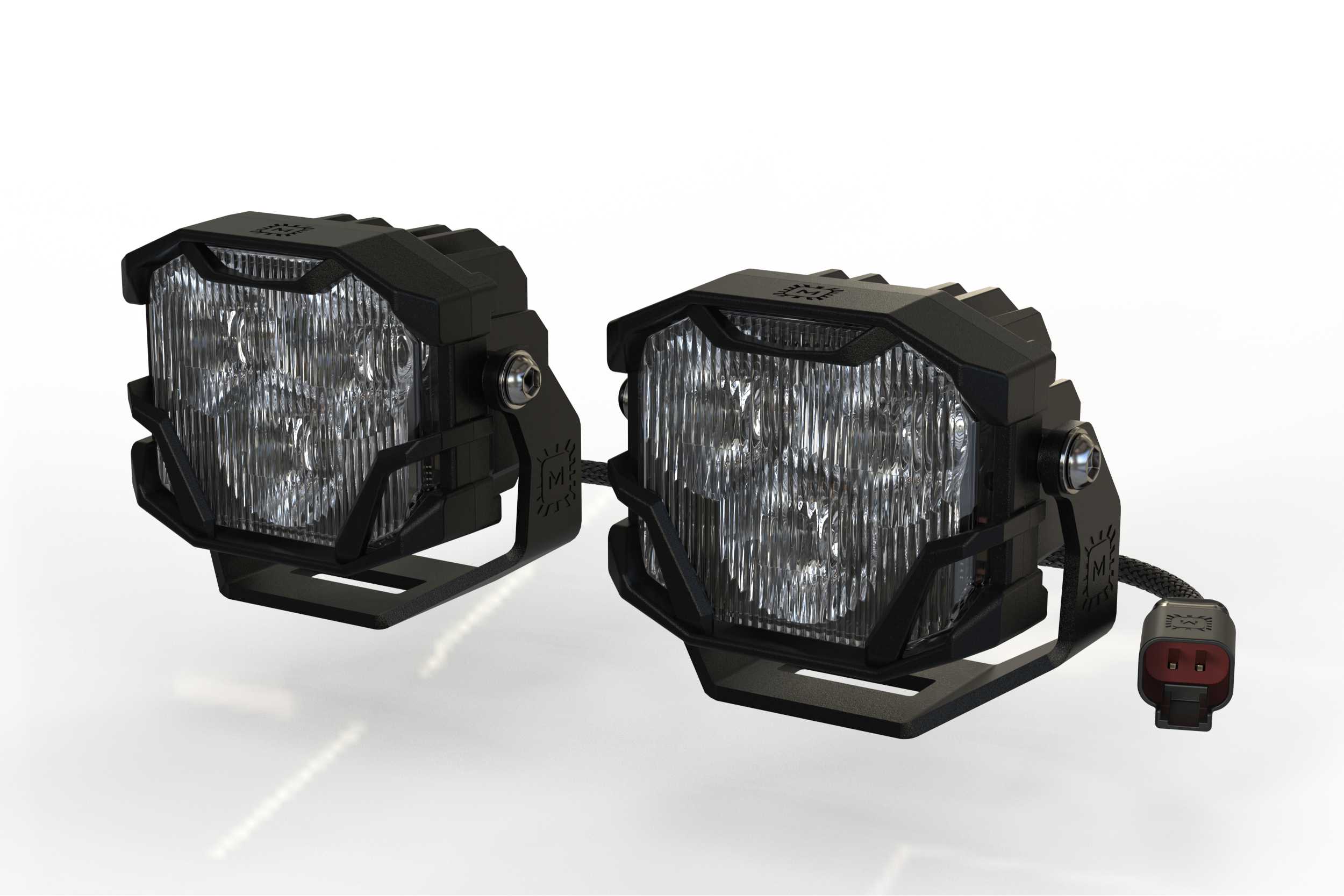 Morimoto 4Banger LED Pods: HXB Wide Beam | Maximum Width & Intensity